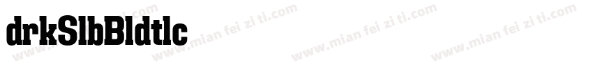 Adirek Slab Bold Italic字体转换